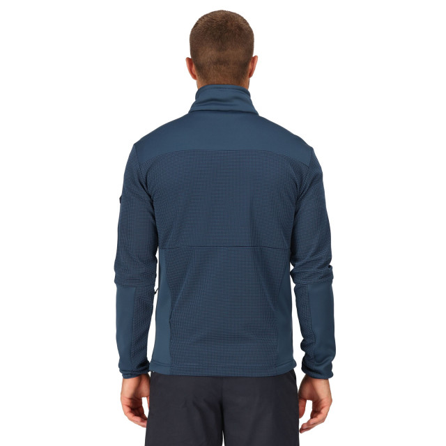 Regatta Heren highton iii full zip fleece jacket UTRG8843_bluewing large