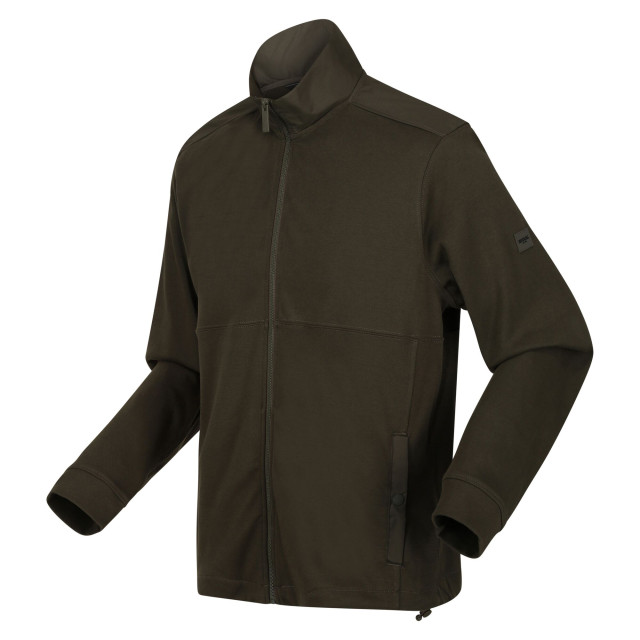 Regatta Heren leveson full zip fleecejack UTRG8934_darkkhaki large