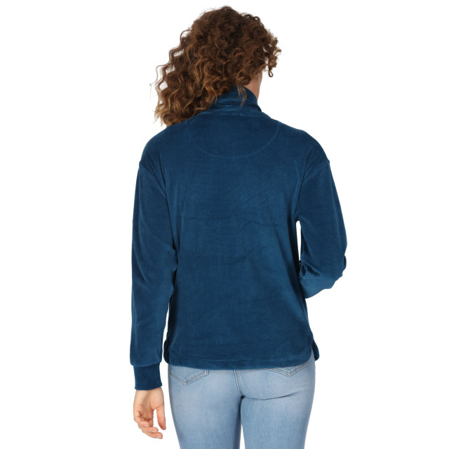 Regatta Dames velours full zip fleecejack UTRG8864_blueopal large