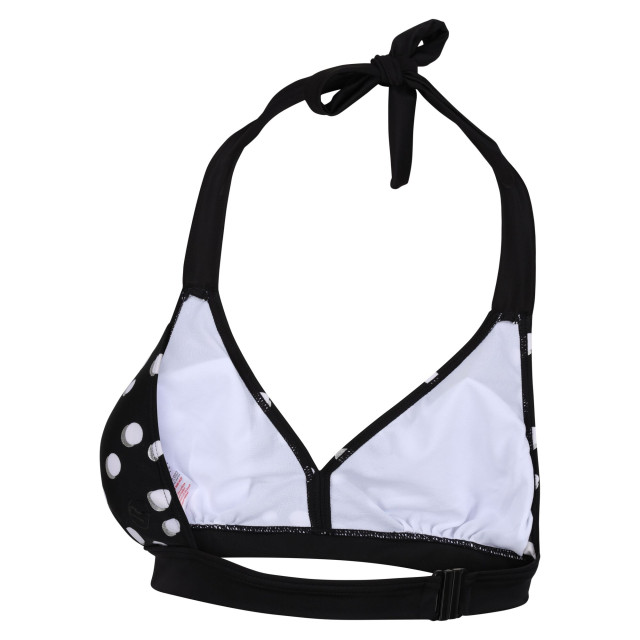 Regatta Dames flavia polka dot bikinitop UTRG8929_blackwhite large