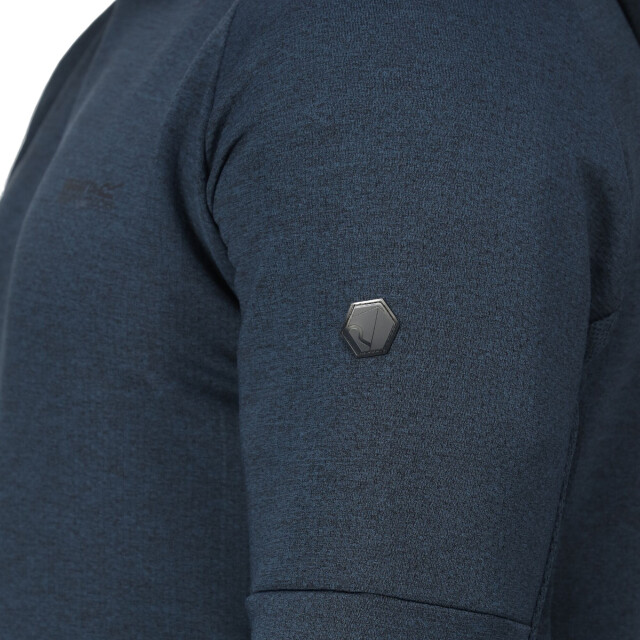 Regatta Heren magnuson marl hoodie UTRG8823_bluewing large