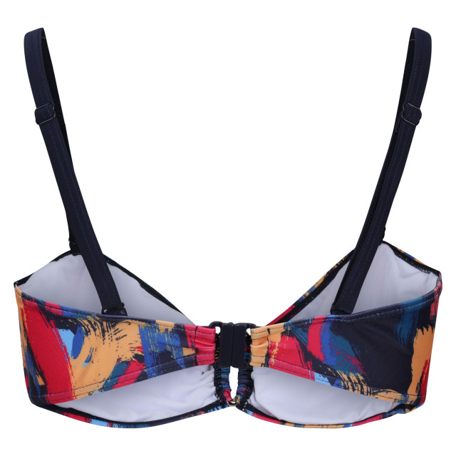 Regatta Dames aceana iii brush stroke bikinitop UTRG8938_navy large