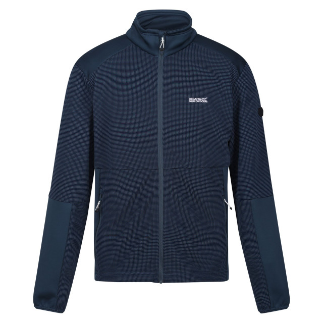 Regatta Heren highton iii full zip fleece jacket UTRG8843_bluewing large