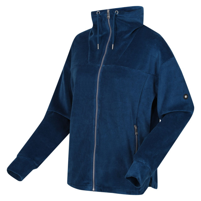 Regatta Dames velours full zip fleecejack UTRG8864_blueopal large