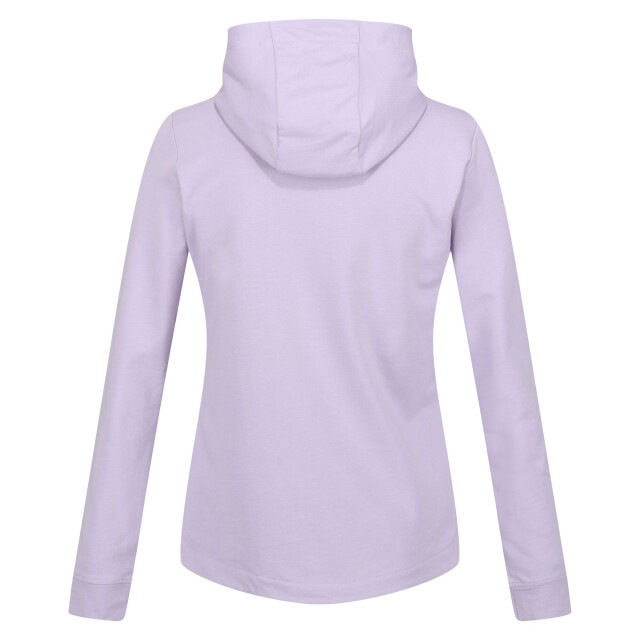 Regatta Dames bayla full zip hoodie UTRG8875_pastellilac large