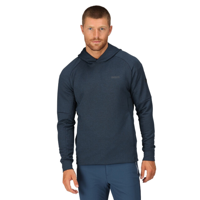 Regatta Heren magnuson marl hoodie UTRG8823_bluewing large