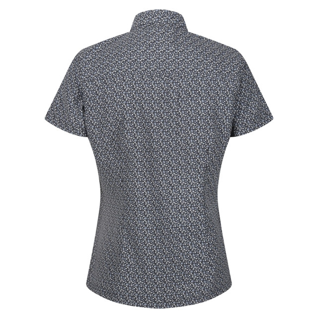 Regatta Dames mindano vii bloesem shirt met korte mouwen UTRG8784_sealgrey large