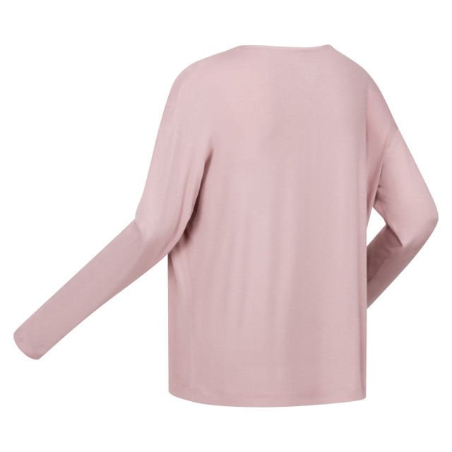 Regatta Dames pimmy t-shirt met lange mouwen UTRG8926_duskyrose large