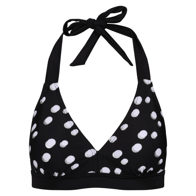 Regatta Dames flavia polka dot bikinitop UTRG8929_blackwhite large