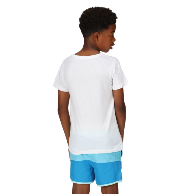 Regatta Bosley vi bedrukt t-shirt kinderen/kinderen UTRG8785_white large