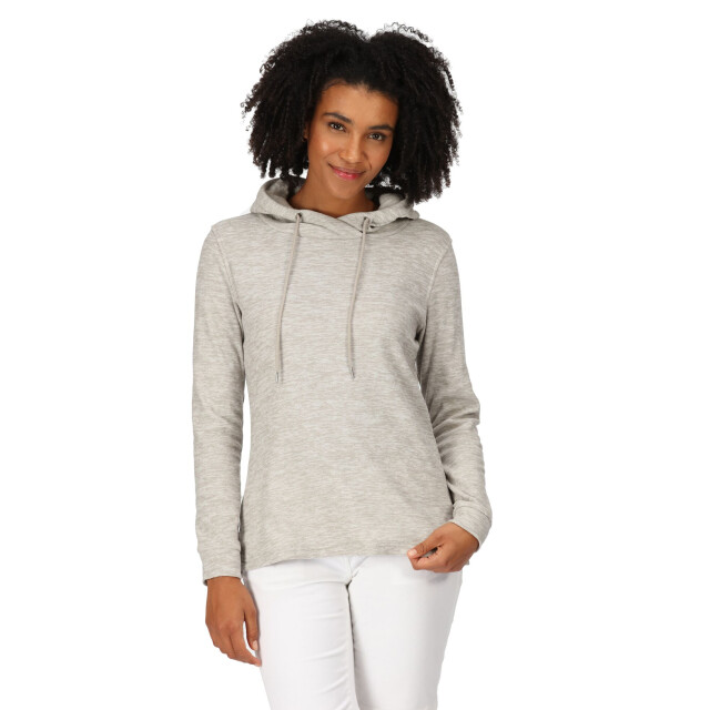 Regatta Dames azaelia marl lichtgewicht hoodie UTRG8877_palomagrey large
