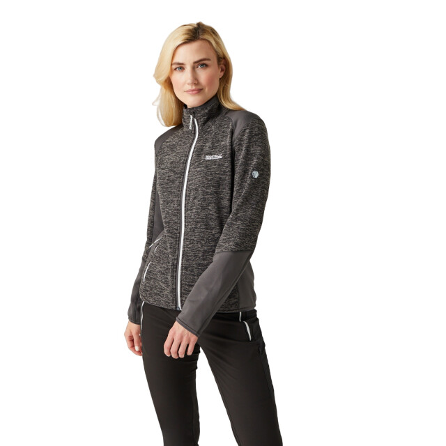 Regatta Dames lindalla v marl full zip fleecejack UTRG8846_sealgrey large