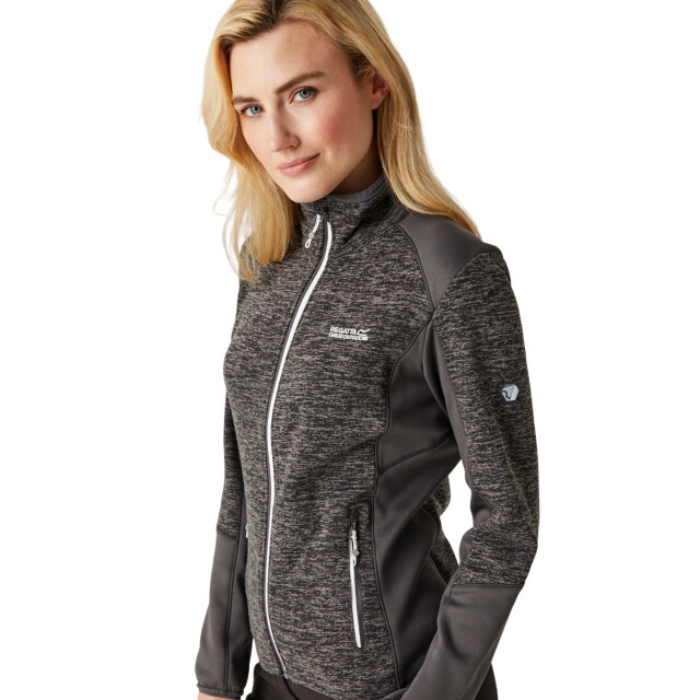 Regatta Dames lindalla v marl full zip fleecejack UTRG8846_sealgrey large