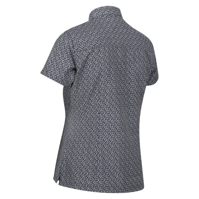 Regatta Dames mindano vii bloesem shirt met korte mouwen UTRG8784_sealgrey large