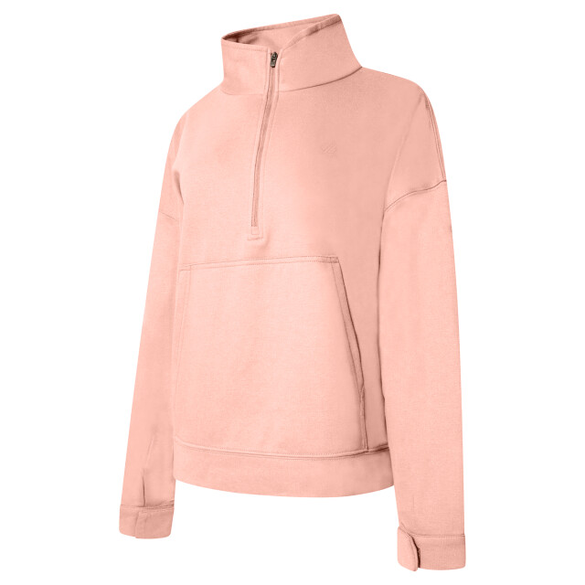 Dare2b Dames laura whitmore recoup ii half zip sweatshirt UTRG7984_purepink large