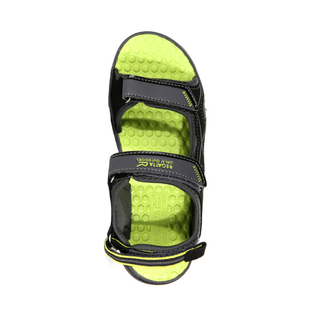 Regatta Kinderen/kinderen kota drift sandalen UTRG4102_briargreylimepunch large