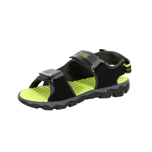 Regatta Kinderen/kinderen kota drift sandalen UTRG4102_briargreylimepunch large