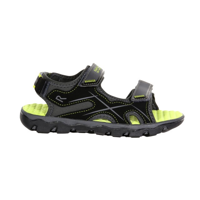 Regatta Kinderen/kinderen kota drift sandalen UTRG4102_briargreylimepunch large