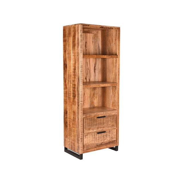 Label51 Boekkast glasgow rough mangohout 3187595 large