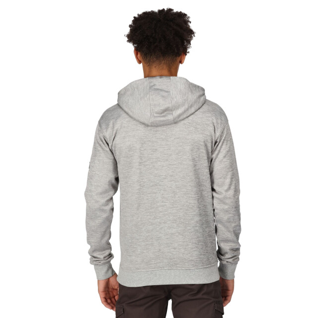 Regatta Heren ortolan marl hoodie UTRG8811_silvergrey large