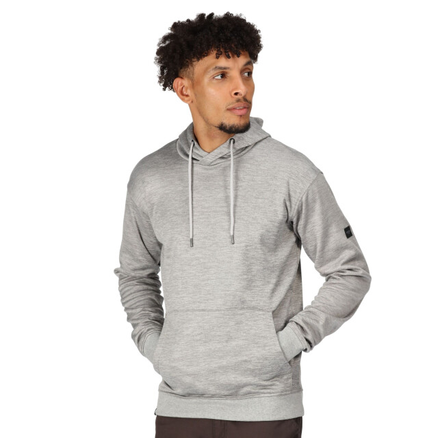 Regatta Heren ortolan marl hoodie UTRG8811_silvergrey large