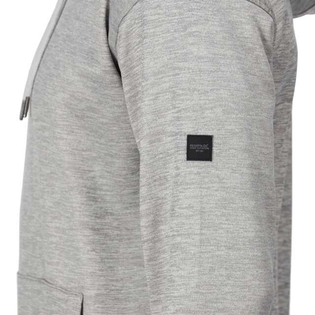 Regatta Heren ortolan marl hoodie UTRG8811_silvergrey large