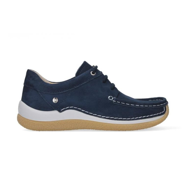 Wolky 00452511 Celebration Antique nubuck Veterschoenen Blauw 00452511 Celebration Antique nubuck large