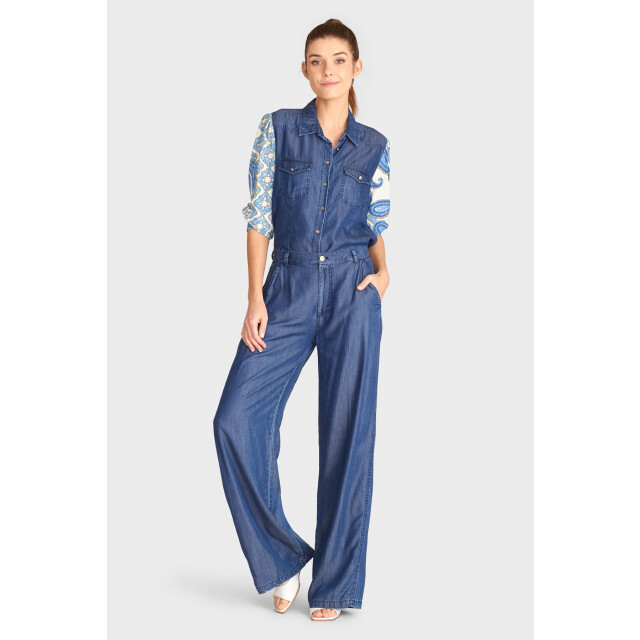 Zizo Broek hally dark blue Zizo broek Hally Dark Blue large