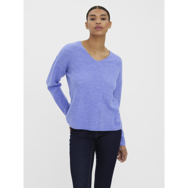 Vero Moda Vmcrewlefile ls v-neck blouse noos 10233357 large