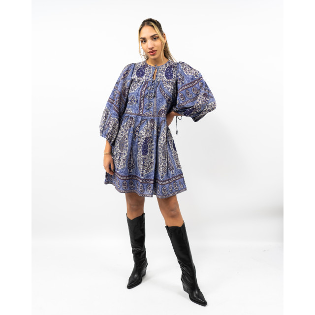 Antik Batik Tajar jurk tajar-jurk-00053855-blue large