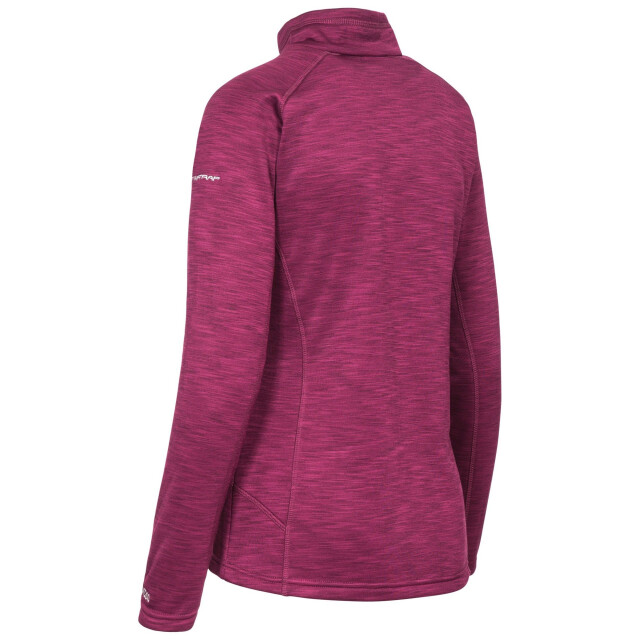 Trespass Dames fairford fleece top UTTP646_grapewinemarl large