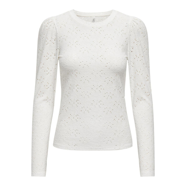Only Onlsmilla l/s o-neck puff top jrs 15313956 large