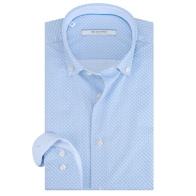 The Blueprint trendy overhemd met lange mouwen 092070-001-XXXL large