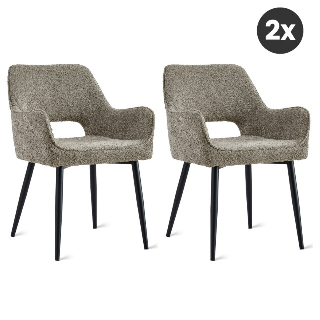 Multifurn 2x eetkamerstoel ray (set van 2) 2836200 large