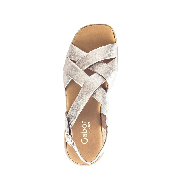 Gabor 42.872.82 Sandalen Zilver 42.872.82 large