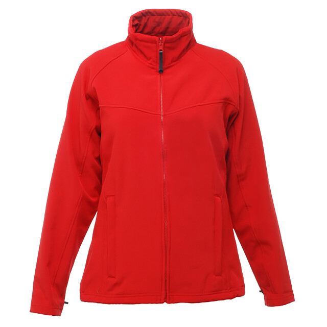 Regatta Dames uproar windbestendige softshell vest UTRG1491_classicredsealgrey large