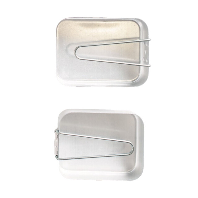 Regatta Grote buiten camping mess tin set UTRG2720_silver large