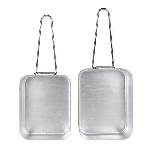 Regatta Grote buiten camping mess tin set UTRG2720_silver large