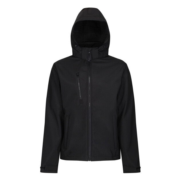 Regatta Heren venturer 3-laags membraan soft shell jas UTRG5717_black large