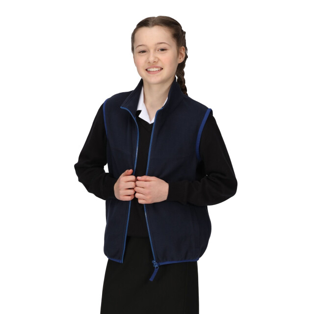 Regatta Microfleece bodywarmer voor kinderen/kinderen UTRG9368_navy large