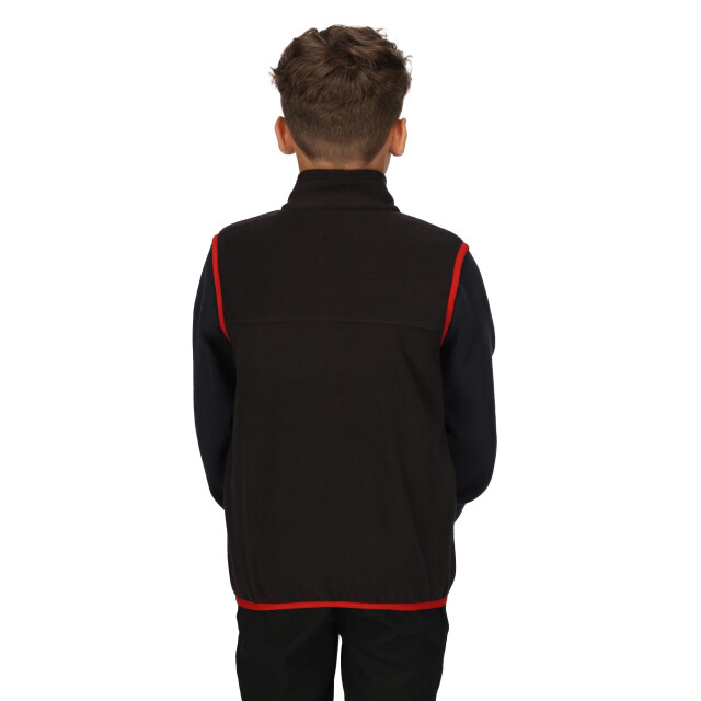 Regatta Microfleece bodywarmer voor kinderen/kinderen UTRG9368_black large