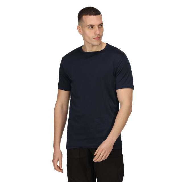 Regatta Heren pro reflecterend vochtafvoerend t-shirt UTRG9348_navy large