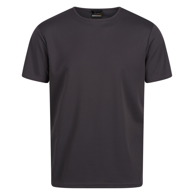 Regatta Heren reflecterend vochtafvoerend t-shirt UTRG9348_sealgrey large