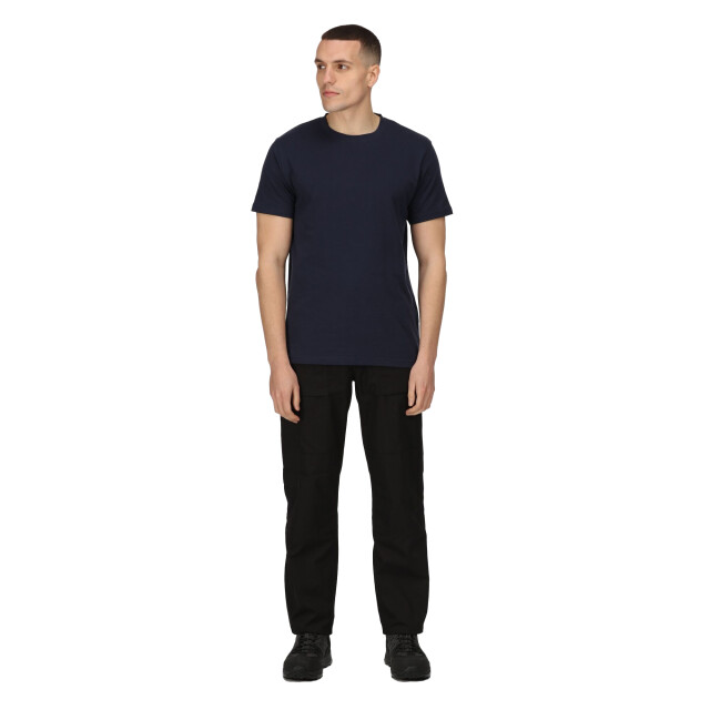Regatta Heren pro cotton soft touch t-shirt UTRG9347_navy large