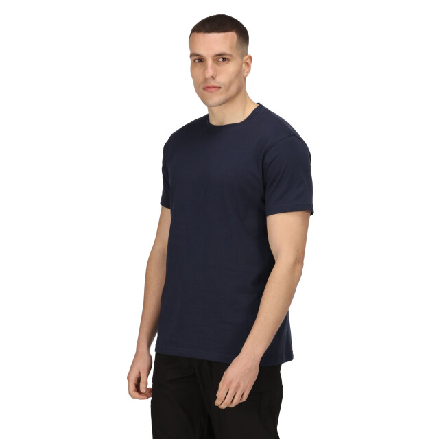 Regatta Heren pro cotton soft touch t-shirt UTRG9347_navy large