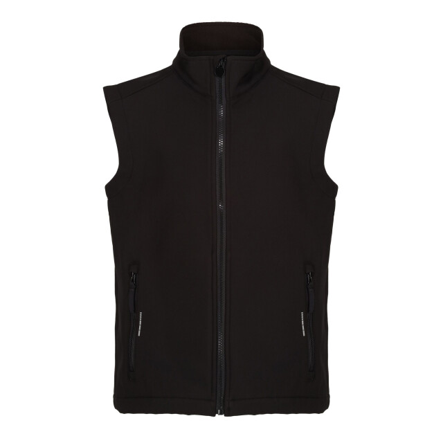 Regatta Kinder/kids ablaze softshell reflecterend gilet UTRG9343_black large