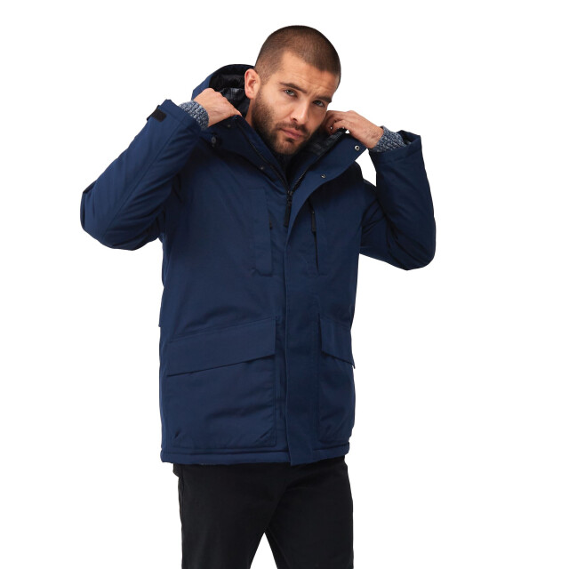 Regatta Heren ronin waterdichte jas UTRG9300_navy large