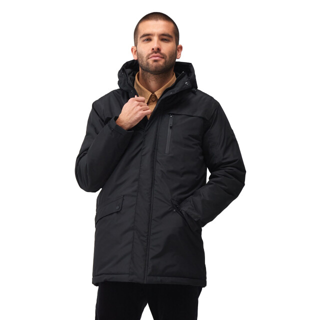 Regatta Heren penbreak waterdichte jas UTRG9301_black large