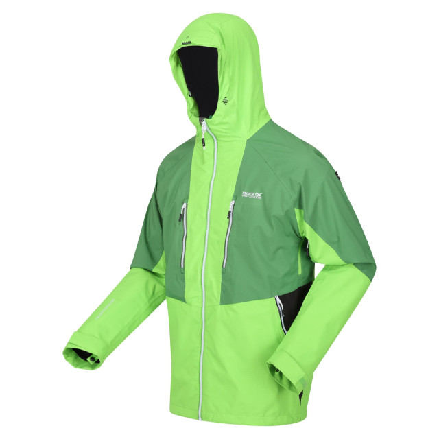 Regatta Heren sacramento ix 2 in 1 waterdichte jas UTRG9294_jasminegreenfieldgreen large