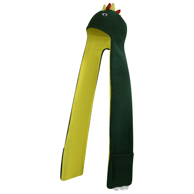 Dare2b Kinderen/kids snowplay dinosaurus 3 in 1 muts sjaal UTRG9214_edengreen large